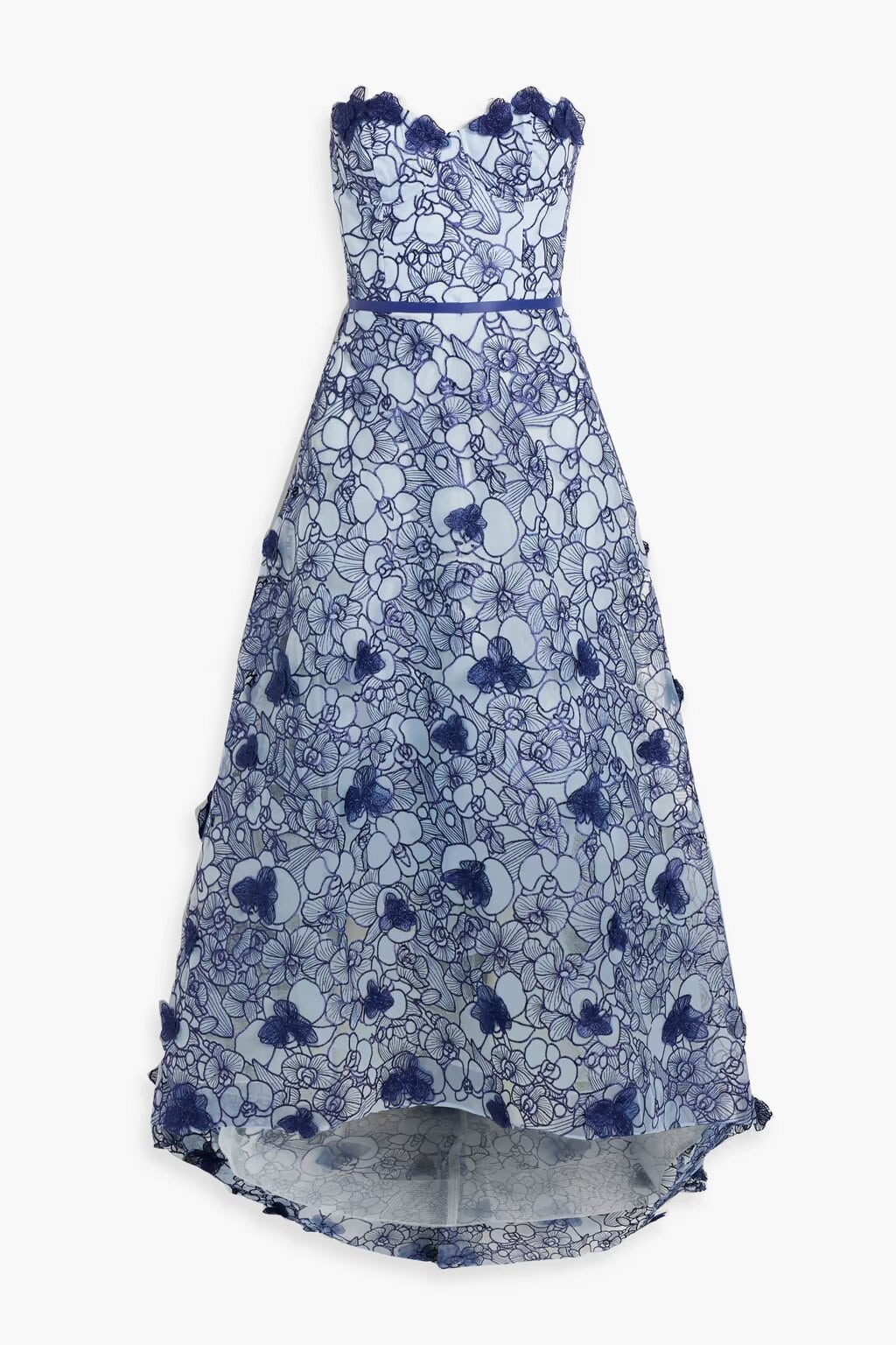 Marchesa Notte - Strapless Organza Gown - Image 3