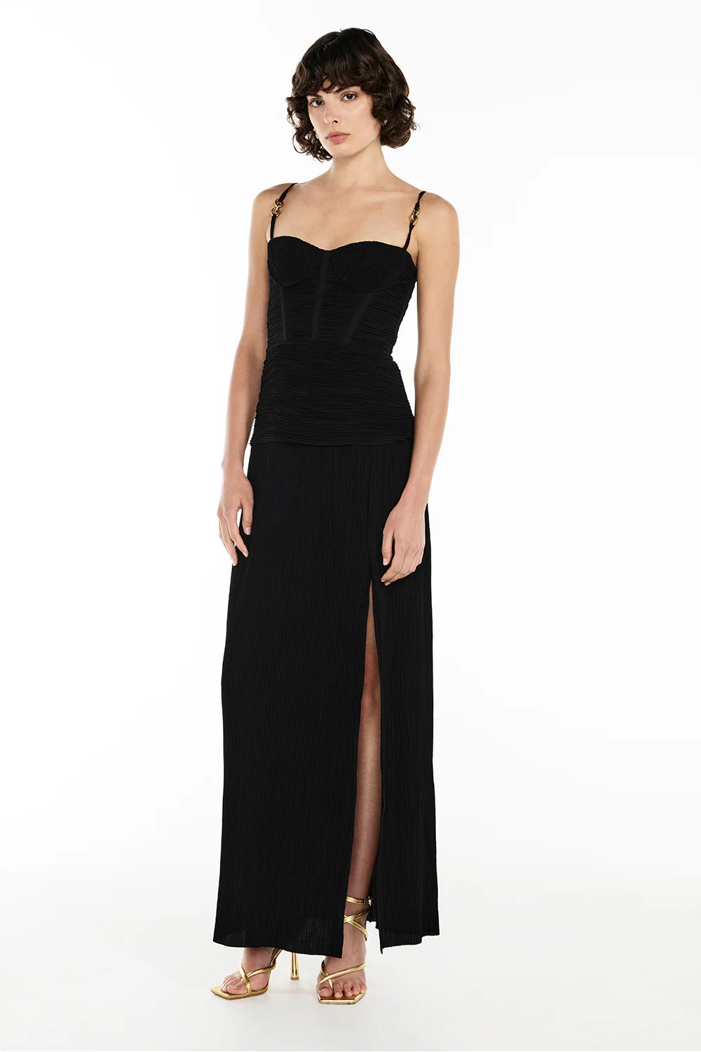 Manning Cartell - Double Pleat Black