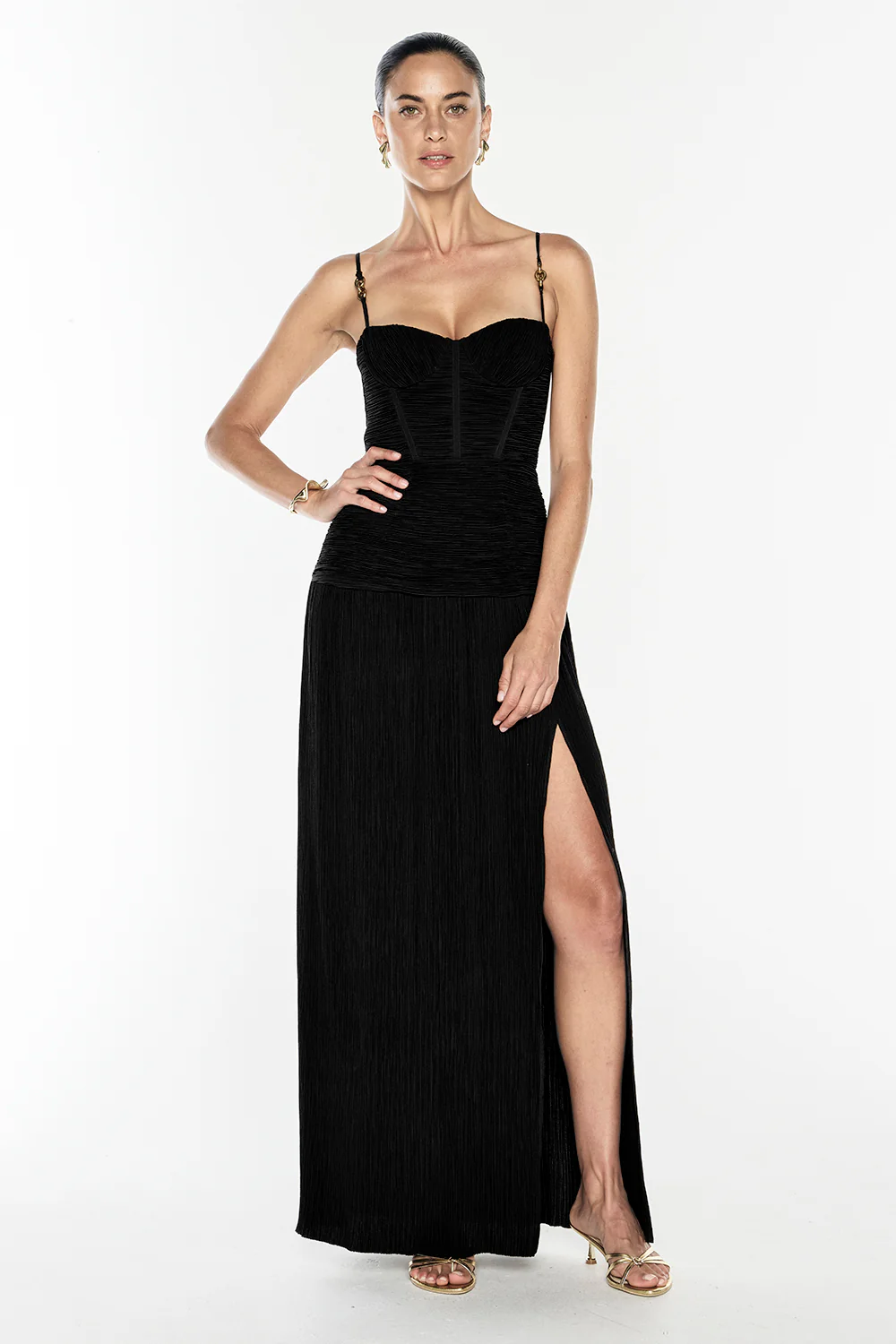 Manning Cartell - Double Pleat Black - Image 4