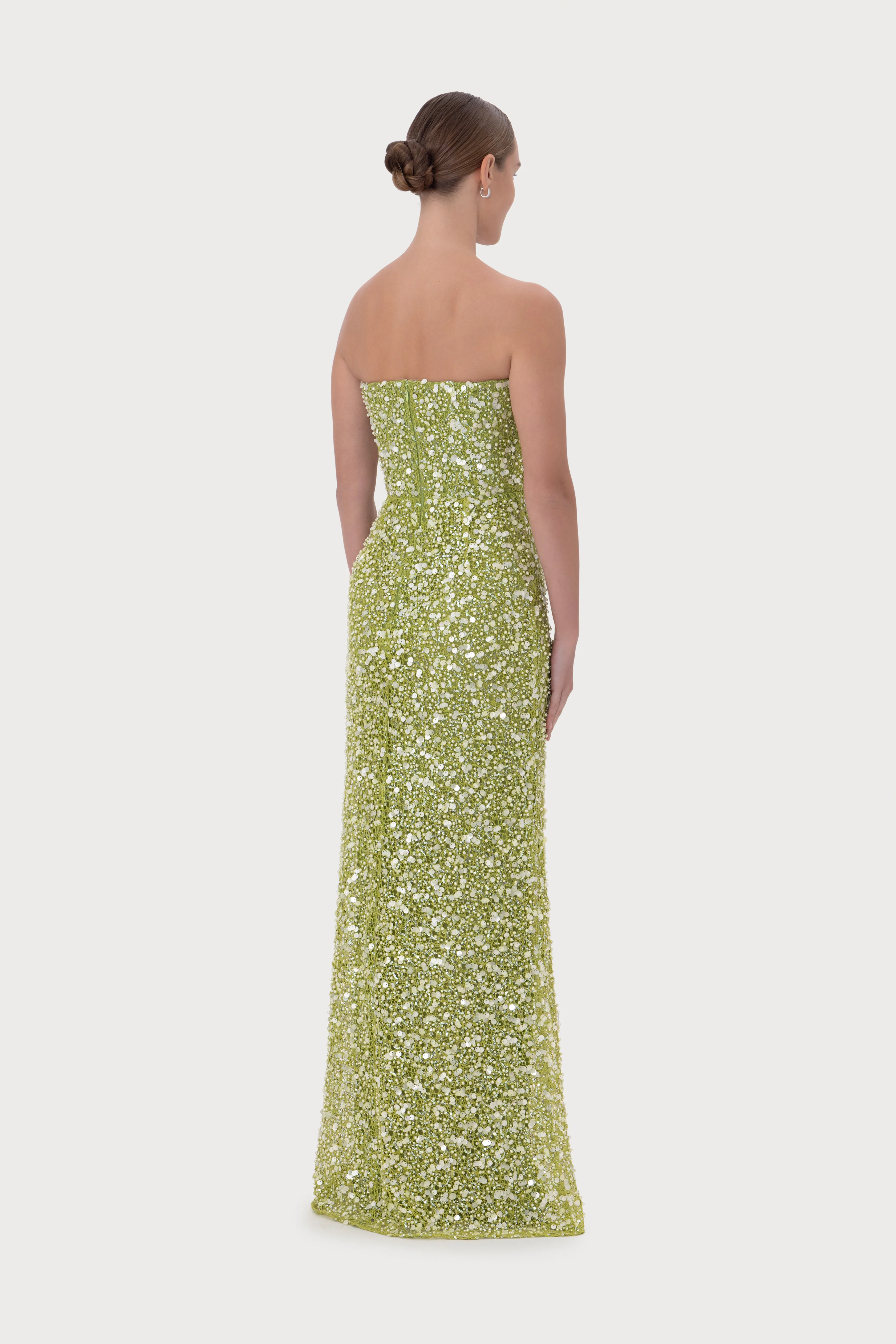 Sau Lee - Courtney Beaded Gown - Image 2